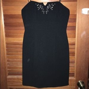 Strapless BCBG black Cocktail dress
